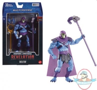 Motu Masters Of The Universe Revelation Skeletor Figure Mattel