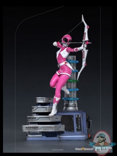 1:10 Power Rangers Pink Ranger Art Scale Iron Studios 908866