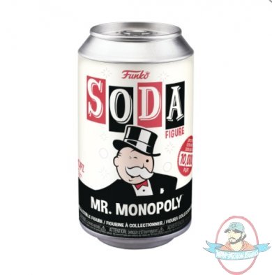 Vinyl Soda Monopoly Mr Monopoly by Funko