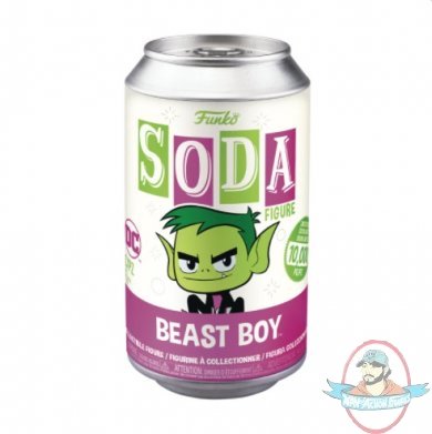 Vinyl Soda Teen Titans Metal Beast Boy by Funko