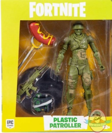 Fortnite Plastic Patroller 7 inch Premium Action Figure by McFarlane