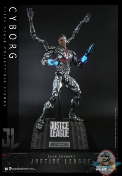 1/6 Dc Comics Justice League Cyborg TMS Figure by Hot Toys 903120