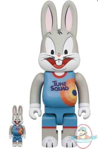 Space Jam New Legacy Bugs Bunny Bearbrick 400% & 100% 2 Pack Medicom