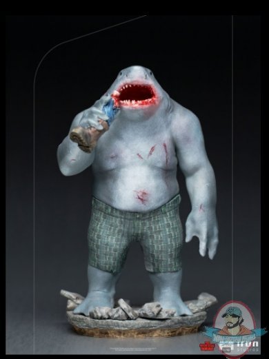 1/10 King Shark Suicide Squad Iron Studios Art Scale 909086