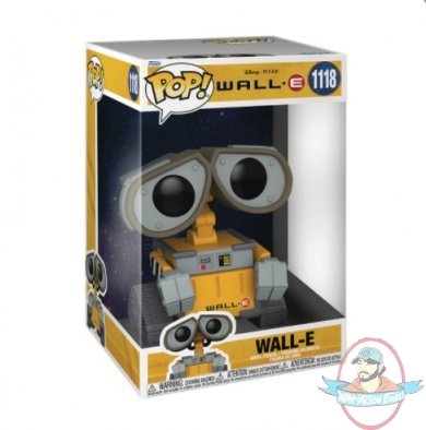 Pop! Jumbo Wall-E 10 inch #1118 Vinyl Figure Funko