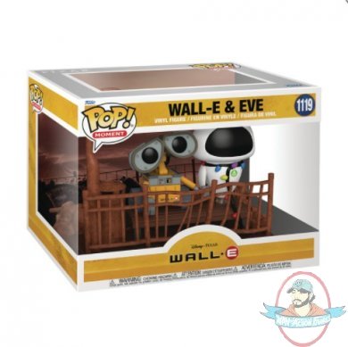 Pop! Moments Disney Wall-E & Eve #1119 Vinyl Figure Funko