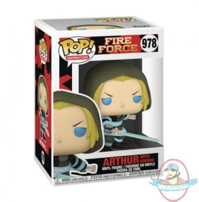 Pop! Animation Fire Force Arthur with Sword #978 Figure Funko