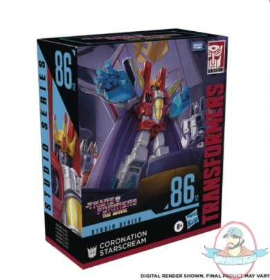 Transformers Gen Studio Series LDR 86 Starscream Figure by Hasbro