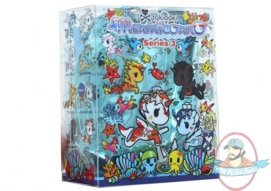 Tokidoki Mermicorno Series 3 Figure Vinyl Case 