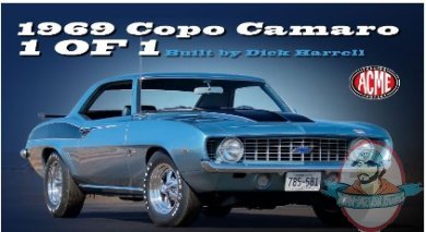 1:18 Scale 1969 Chevrolet Copo Camaro Acme