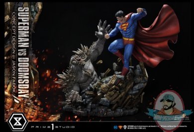 Dc Comics Superman VS Doomsday Statue Prime 1 Studio 909138