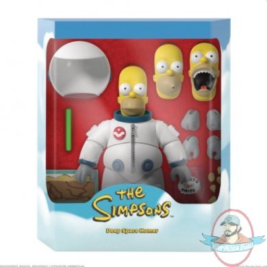 Simpsons Ultimates Deep Space Homer Figure Super 7