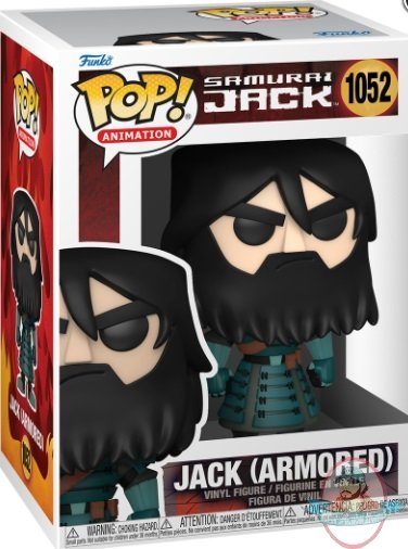 Pop! Animation Samurai Jack Armored Jack #1052 Figure Funko