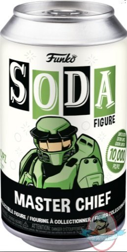 Vinyl Soda Halo Master Chief Figure Funko