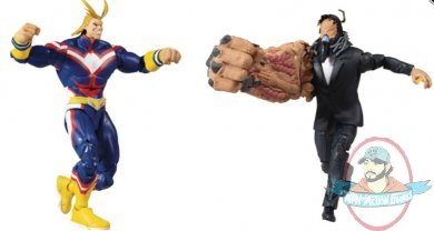 My Hero Academia All Might vs All for One 2 Pack Figures McFarlane