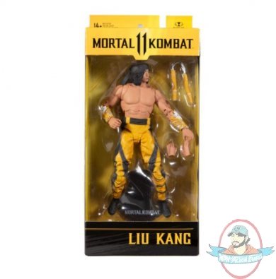 Mortal Kombat Wave 7 Liu Kang Fighting Abbot 7 inch Figure McFarlane