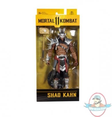 Mortal Kombat Wave 7 Shao Kahn Platinum 7 inch Figure McFarlane