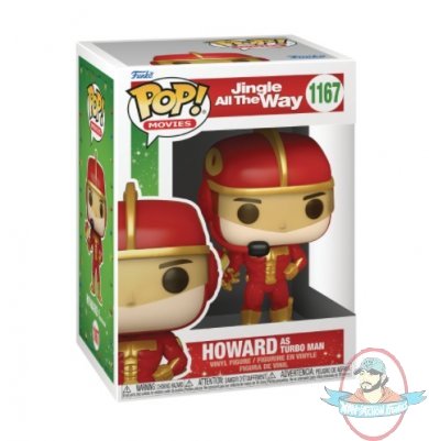 Pop! Movies Jingle all the Way Howard as Turbo Man #1167 Figure Funko