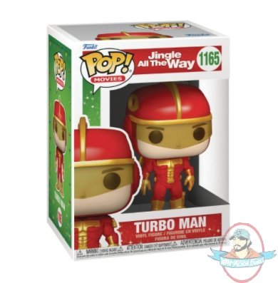 Pop! Movies Jingle All The Way Turbo Man #1165 Figure Funko