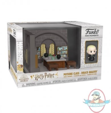 Mini Moment Harry Potter Anniversary Draco Malfoy Figures Funko