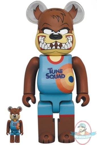 Space Jam New Legacy Tasmanian Devil 400% & 100% Bearbrick 2 Pack 