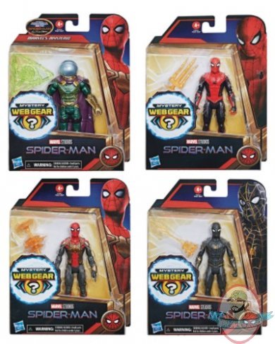 Marvel Spider-Man NWH Movie Set of 4 Figures Hasbro