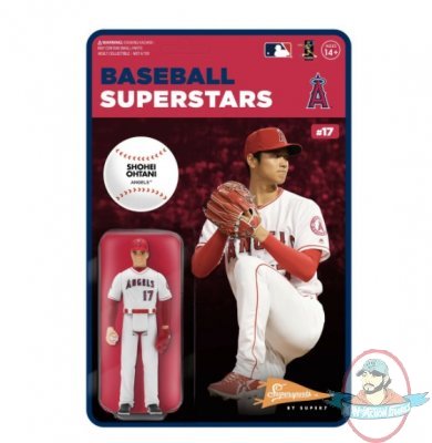 MLB Modern Angels Shohei Ohtani W2 ReAction Figure Super 7