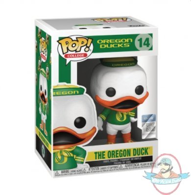 Pop! NCAA Mascots University of Oregon Duck #14 by Funko