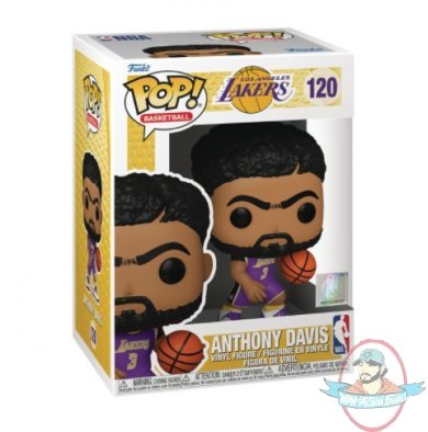 Pop! NBA Lakers Anthony Davis Purple Jersey #120 Vinyl Figures Funko
