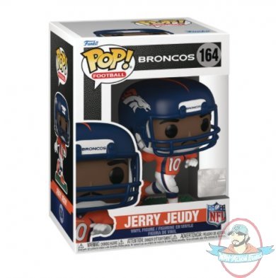 POP! NFL Broncos Jerry Jeudy Home Uniform #164 Vinyl Figure Funko