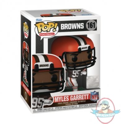 POP! NFL Browns Myles Garrett Home Uniform #161 Vinyl Figure Funko