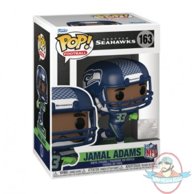 POP! NFL Seahawks Jamal Adams Home Uniform #163 Vinyl Figure Funko