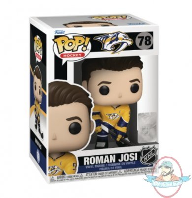 Pop! NHL Predators Roman Josi Home Uniform #78 Figure by Funko