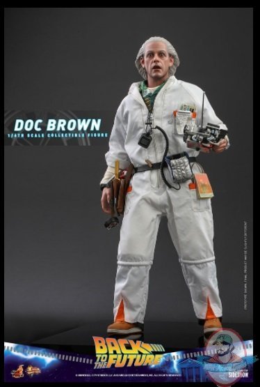 1/6 Scale Back To the Future Doc Brown MMS Hot Toys 909290