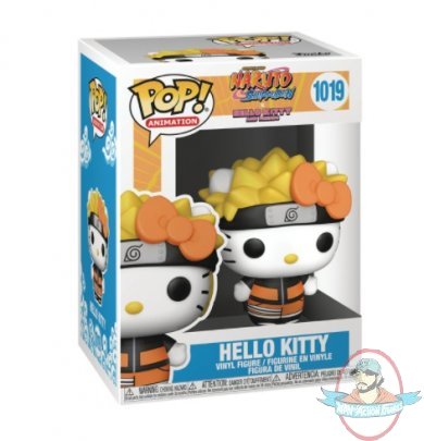 Pop Animation! Sanrio Naruto Hello Kitty #1019 Vinyl Figure Funko