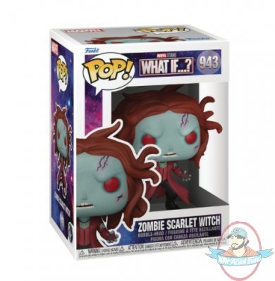 Pop! Marvel What If Series 2 Zombie Scarlet Witch #943 Figure Funko 