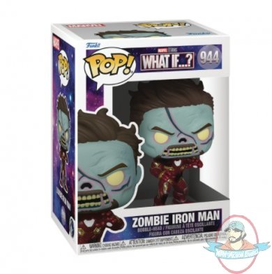 Pop! Marvel What If Series 2 Zombie Iron Man #944 Figure Funko 