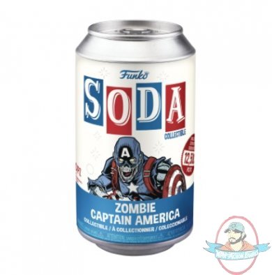 Vinyl Soda Marvel Captain America Funko