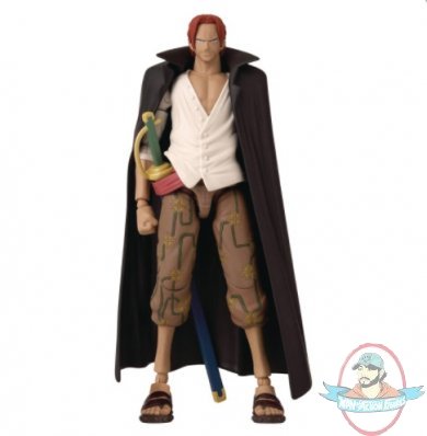 Anime Heroes One Piece Shanks Action Figure Bandai