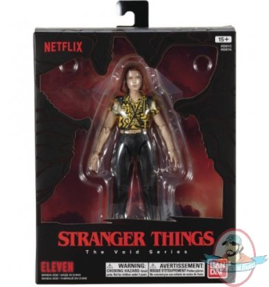 Stranger Things Eleven with Yellow Costume 6 inch Figure Bandai