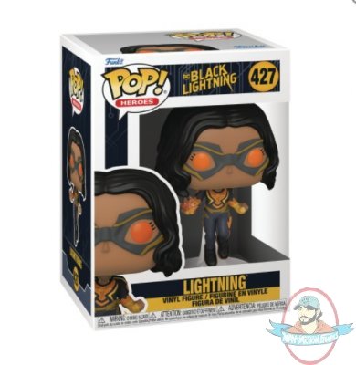 Pop! Dc Heroes Black Lightning Lightning #427 Funko