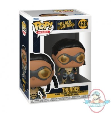 Pop! Dc Heroes Black Lightning Thunder #428 Funko