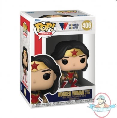 Pop! Dc Heroes Wonder Woman 80th a Twist of Fate WW #406 Funko