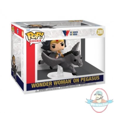 Pop! Rides Super Deluxe Wonder Woman 80th WW on Pegasus #280 Funko