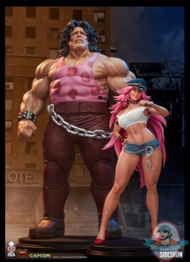 1/4 Street Fighter Mad Gear Exclusive Hugo & Poison Statue PCS 909216