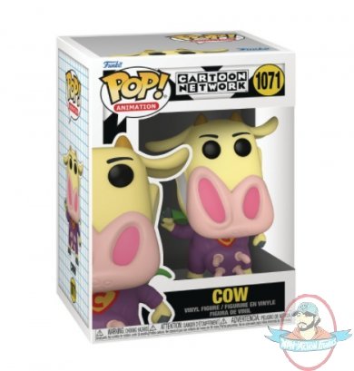 Pop! Animation Cow & Chicken Super Cow #1071 Viny Figure Funko