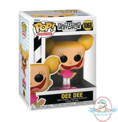 Pop! Animation Dexters Lab Dee Dee #1068 Viny Figure Funko