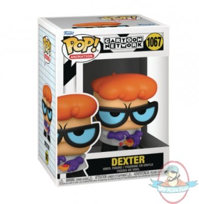 Pop! Animation Dexters Lab Dexter with Remote #1067 Viny Figure Funko