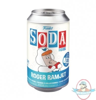 Vinyl Soda Roger Ramjet Figure Funko