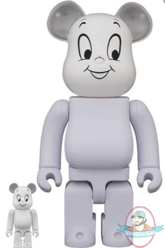 Casper 400% & 100% Bearbrick 2 Pack Medicom